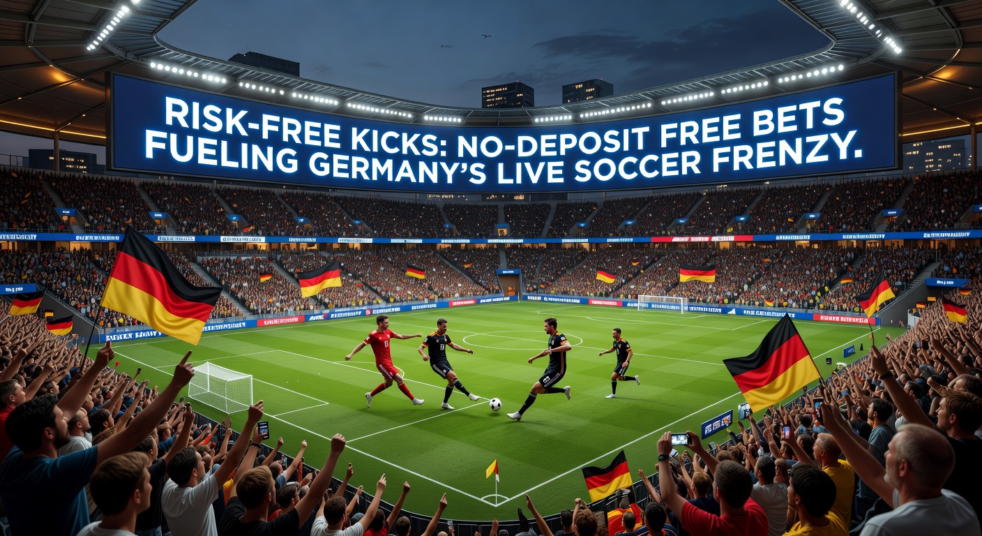 Grafik mit steigenden Kurven zu Live-Wetten-Volumen in der Bundesliga, inklusive Icons von Free Bets